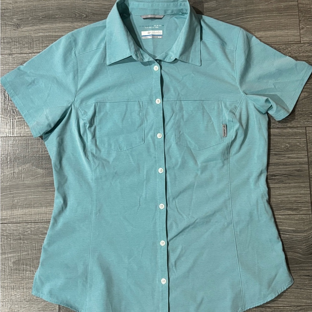 Columbia Teal Sun Protection Shirt
(0143)